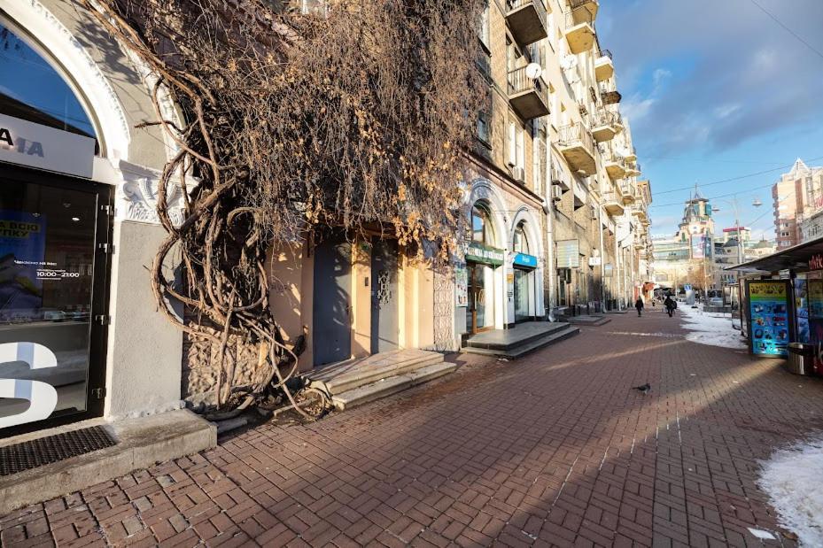 911 Apartments Antonovichа Kiev Eksteriør billede